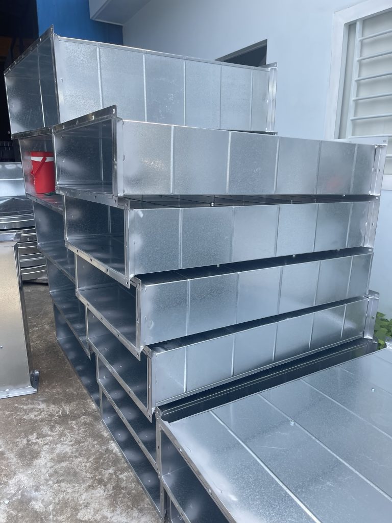 Ống gió tôn mạ kẽm Bình Dương