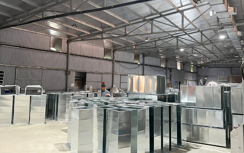 Sản xuất ống gió chất lượng và uy tín
